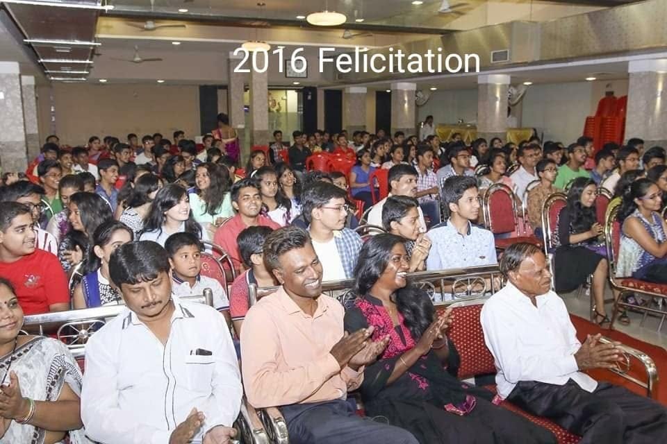 2016 felicitation — parents and students in the audience