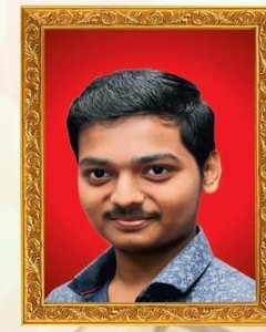 Mst. Abhishek Chavan — STD XII CBSE topper, Engineers' Academy Panvel